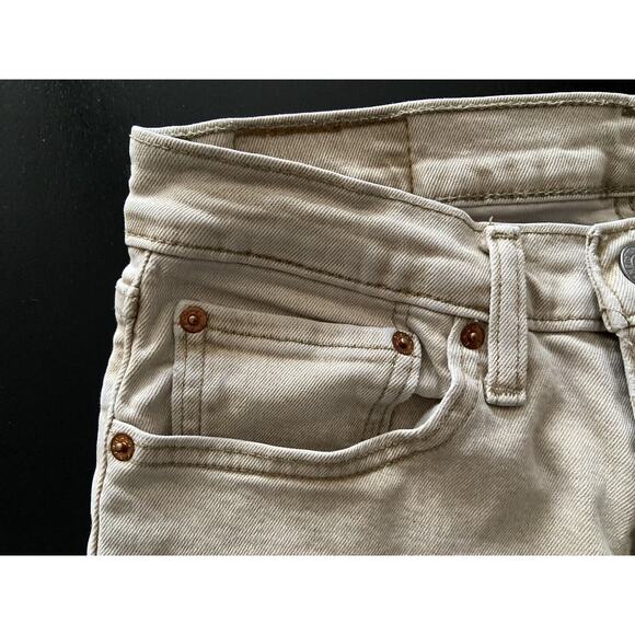 LEVI’S 511 Slim Fit Tan Denim Jeans sz 31x32 (actual 29x29) - Picture 6 of 16